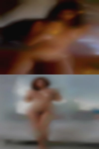Housewife forest touch nude.